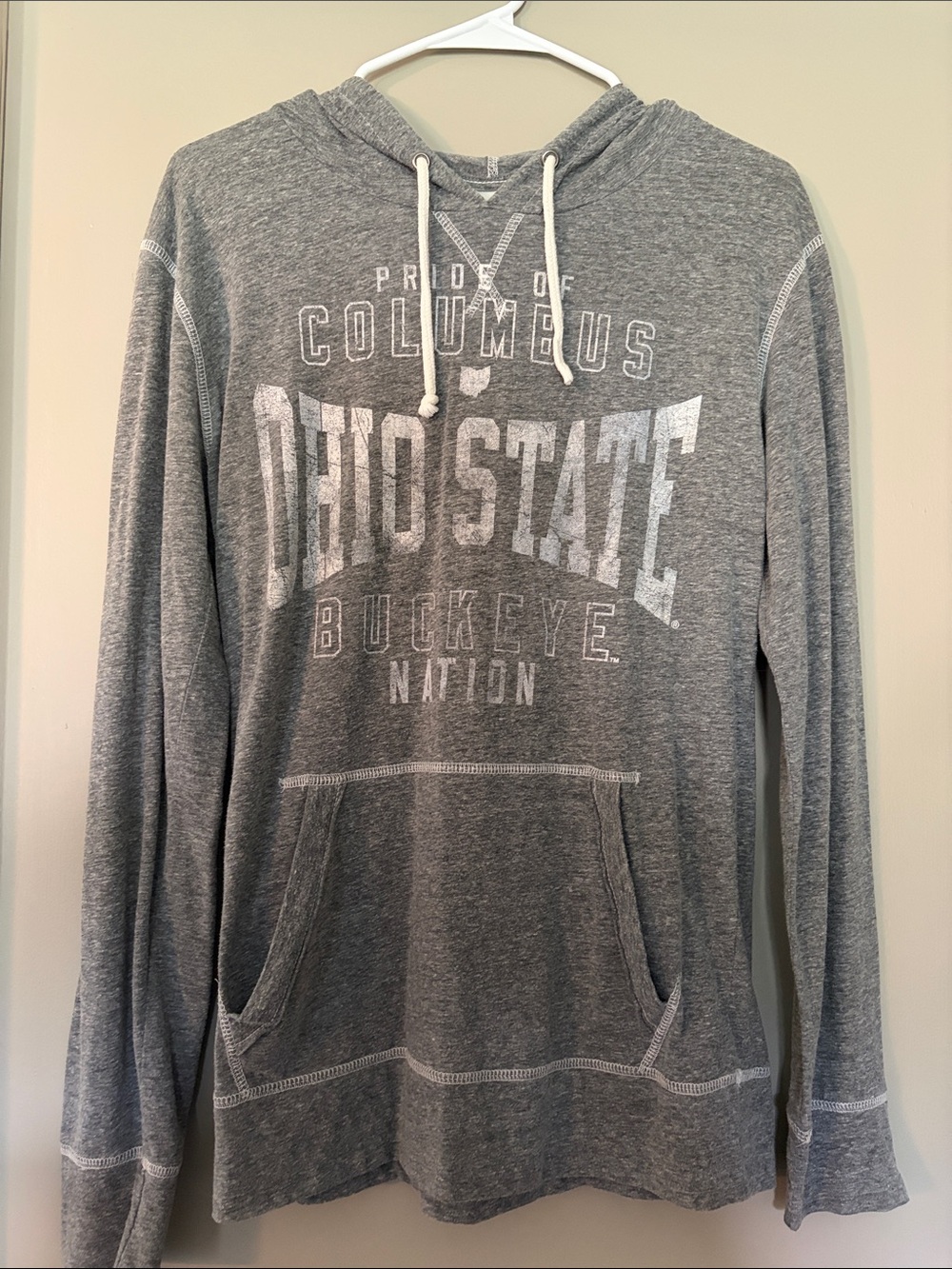 Gray Ohio State long sleeve